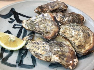 大ぶりの牡蠣！