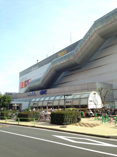 撮影所横の大型ショッピングモール