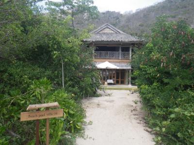 ビーチ側から撮影したプライベートプールヴィラ08です。