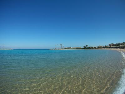 ホテル前のビーチは本当に綺麗！スノーケルもできます！