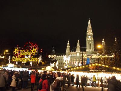 ウィーンで一番大きなクリスマスマーケット