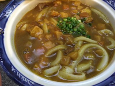 カレーうどんが美味しい！！！
