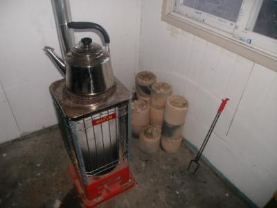 レトロな感じのストーブも良かったです