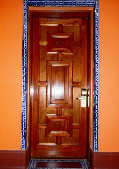 泊まったのは、中庭側の６１１号室