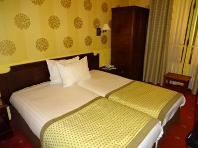 カルノ通りに面して窓からは凱旋門が見える。