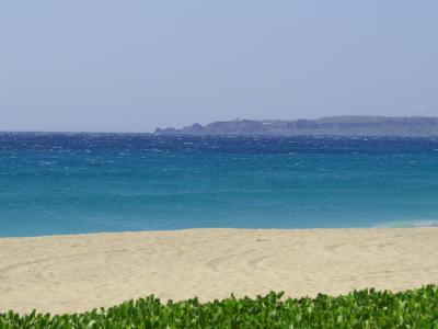 ぐるっと回って行った海岸