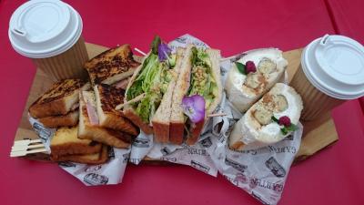 おしゃれなサンドイッチ