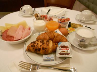 クロワッサンがサクサクで美味しかった〜！