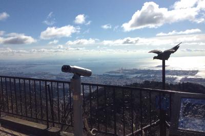 神戸市街を一望できる展望台