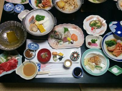 お部屋で食べる懐石料理が美味しかった