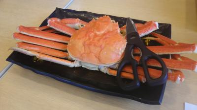 日帰りでカニと温泉が楽しめる