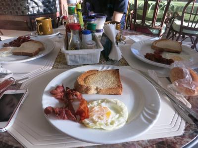 無料の朝食（選べるときと選べない時がある）