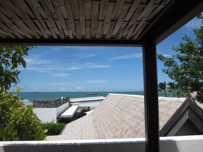 オーシャンフロントではないけど見えます