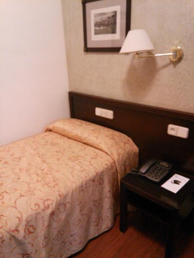 狭いです・・・。