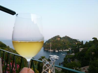 絶景のテラスでディナー