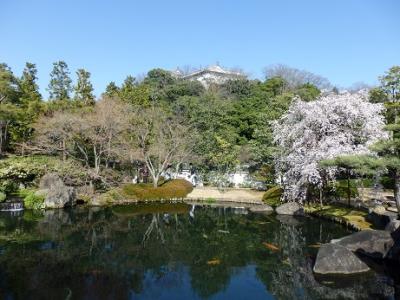 姫路城から歩いてすぐの庭園
