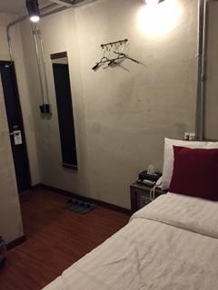 部屋はオンドルでした