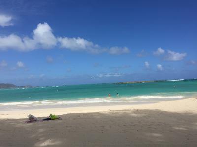 のんびりしたビーチ