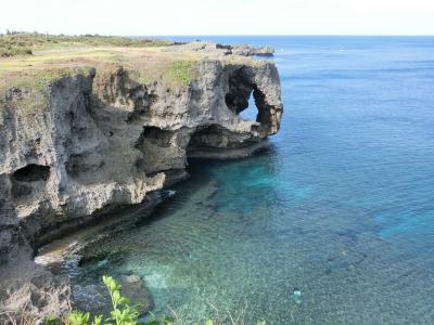 海の色が素晴らしく青く、綺麗！！