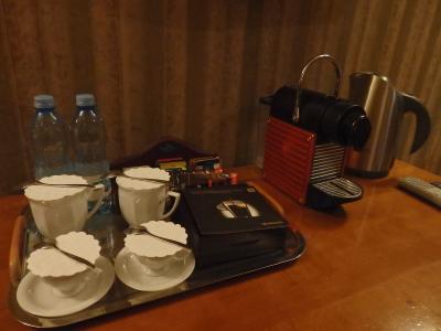 エスプレッソマシンもあります。