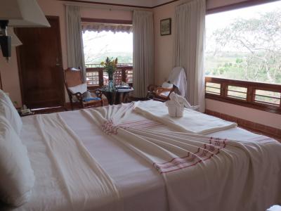 ビュー保証部屋からは大平原が見えます