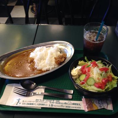 あえてバーガーでないカレーを食す