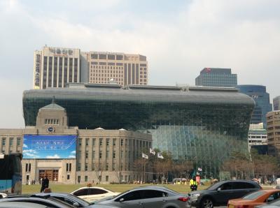 市庁駅のまわりは、徳寿宮、ソウル広場みどころがたくさん
