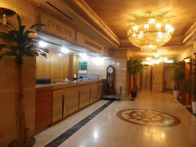 ホテルのフロント