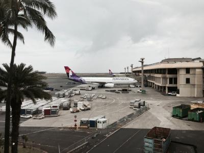 羽田空港、ホノルルともに乗り場が遠い