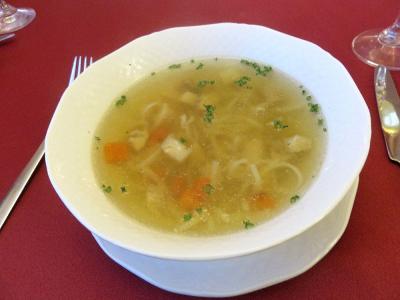 夕食のスープ