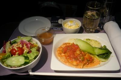 関空→グアム（2016/04）機内食