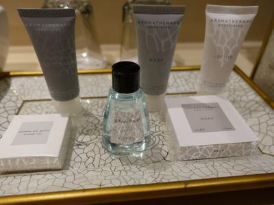 いい香りのするアメニティ