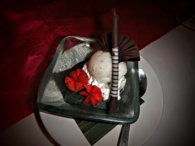 お口直しのミントソルベ！