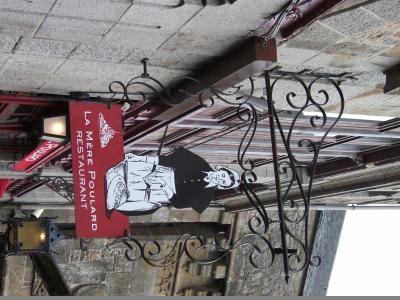 モンサンミッシェルのオムレツといえばここ