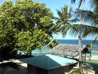 部屋のテラスからの風景