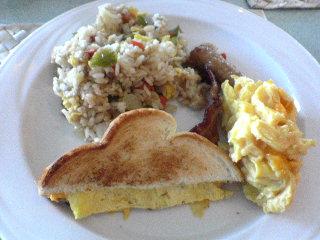 ある日の朝食ビュッフェ１