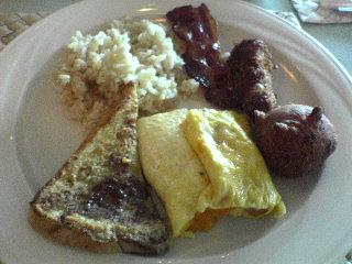 ある日の朝食ビュッフェ２