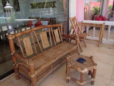 ベランダも広かったです。