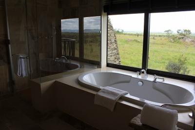 bath room with a view