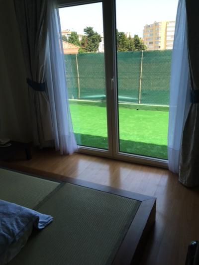 大きなベランダもある