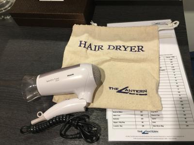 ハイパワーのドライヤーあり