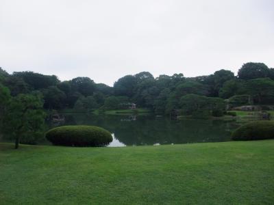 東京では広めの日本庭園