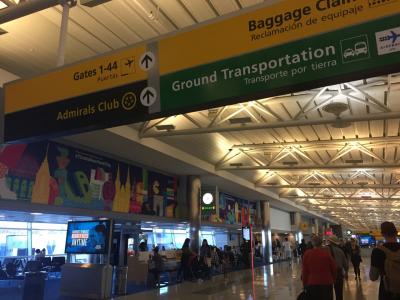 バゲッジクレームはどこ？