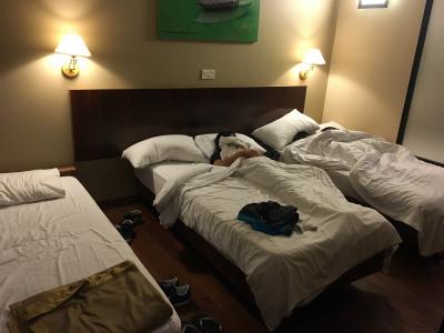 exベッドを入れてトリプルルームです