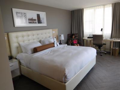 角部屋スウィートダブルの部屋。