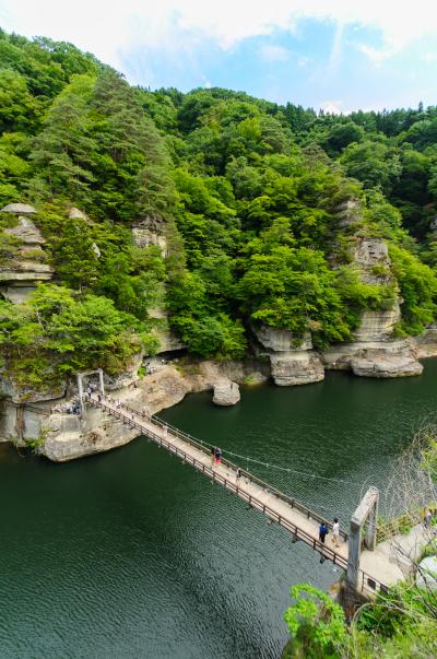 奇岩の様は絶景の一言。