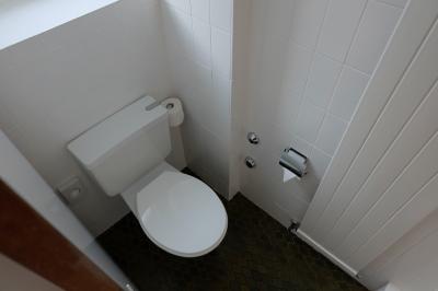 トイレとシャワールームは同じ空間