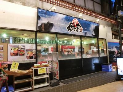 夕食で訪問しました