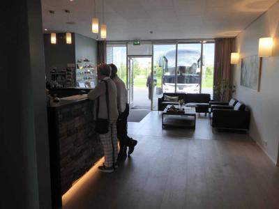 ホテルのフロントです