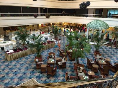 朝食会場です。